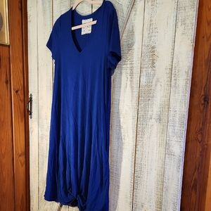 Cupio Royal Blue Midi Dress